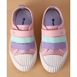 Cute Walk by Babyhug Velcro Closure Casual Shoes - Fuchsia