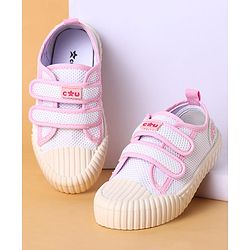 Cute Walk by Babyhug Velcro Closure Casual Shoes - Pink