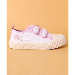 Cute Walk by Babyhug Velcro Closure Casual Shoes - Pink