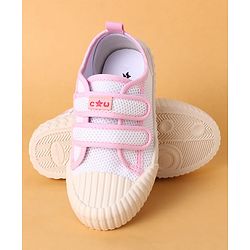 Cute Walk by Babyhug Velcro Closure Casual Shoes - Pink