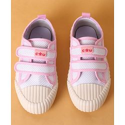 Cute Walk by Babyhug Velcro Closure Casual Shoes - Pink