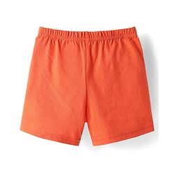 Babyhug 100% Cotton Single Jersey Knit Sleeveless Sando & Shorts Set With Vehicle & Animal Print - White & Orange