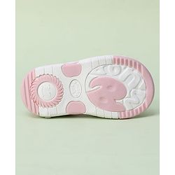 Cute Walk by Babyhug Sandals With Velcro Closure Floral Print - Pink