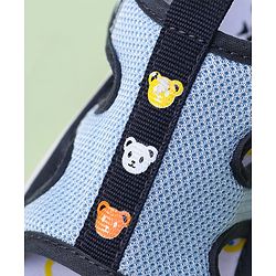 Cute Walk by Babyhug Animal Printed Sandals With Velcro Closure - Blue