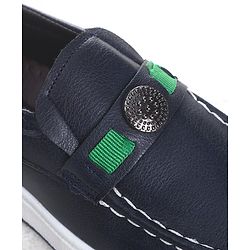 Cute Walk by Babyhug Slip On 3D Applique Loafers - Black