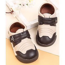 Cute Walk by Babyhug Casual Shoes with Velcro Closure - Brown & Beige