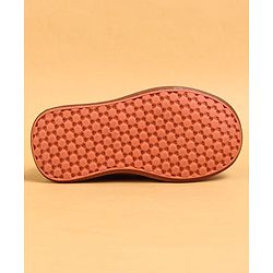 Cute Walk by Babyhug Slip On Loafers With Lace Applique - Navy Blue