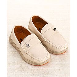 Cute Walk by Babyhug Slip On Loafers - Beige