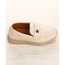 Cute Walk by Babyhug Slip On Loafers - Beige