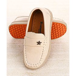 Cute Walk by Babyhug Slip On Loafers - Beige