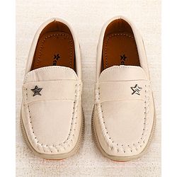 Cute Walk by Babyhug Slip On Loafers - Beige