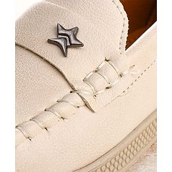 Cute Walk by Babyhug Slip On Loafers - Beige