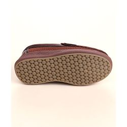 Cute Walk by Babyhug Slip On Solid Loafers - Brown