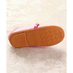 Cute Walk by Babyhug Slip On Ballerina with Pearl Detailing - Beige