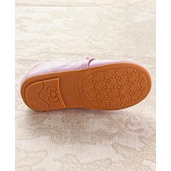 Cute Walk by Babyhug Slip On Ballerina with Pearl Detailing - Beige