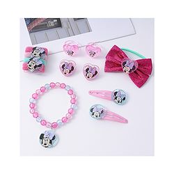 Babyhug Kids Free Size Hair Accessories Combo Set Free Size - Purple