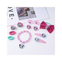 Babyhug Kids Free Size Hair Accessories Combo Set Free Size - Purple