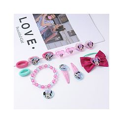 Babyhug Kids Free Size Hair Accessories Combo Set Free Size - Purple