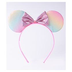 Babyhug Disney Hair Accessories Combo Set With Minnie Mouse - Pink