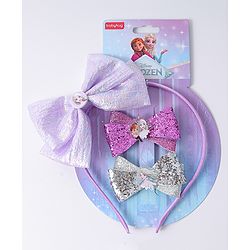 Babyhug Disney Free Size Hair Accessories Combo Set - Multicolor
