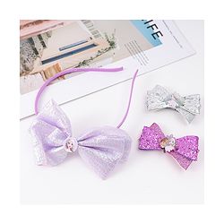 Babyhug Disney Free Size Hair Accessories Combo Set - Multicolor