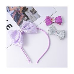 Babyhug Disney Free Size Hair Accessories Combo Set - Multicolor