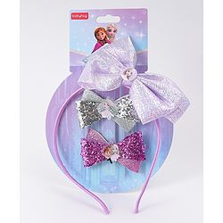 Babyhug Disney Free Size Hair Accessories Combo Set - Multicolor