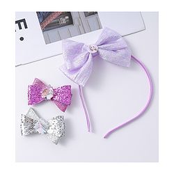 Babyhug Disney Free Size Hair Accessories Combo Set - Multicolor