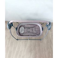 Babyhug Automatic Baby Swing Cradle With Remote Controller - Dark Grey