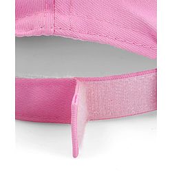 Babyhug Disney Cotton Woven Summer Cap With Minnie Mouse Family Graphics & Sequin Detailing Pink - Diameter 13 cm