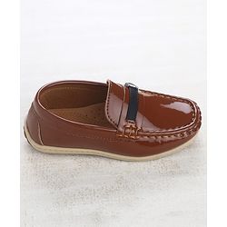Cute Walk by Babyhug Slip On Loafers - Brown