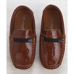 Cute Walk by Babyhug Slip On Loafers - Brown