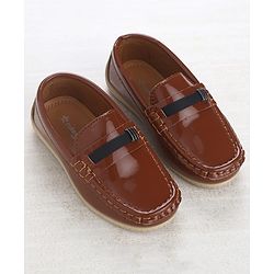 Cute Walk by Babyhug Slip On Loafers - Brown