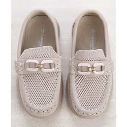 Cute Walk by Babyhug Slip On Loafers with 3D Apllique - Beige
