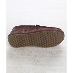 Cute Walk by Babyhug Slip On Loafers with 3D Apllique - Beige
