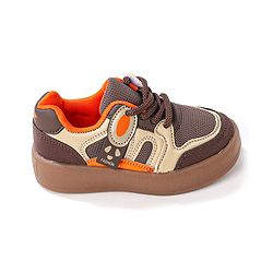 Cute Walk by Babyhug Sports Shoes With Lace Ups Closure - Brown