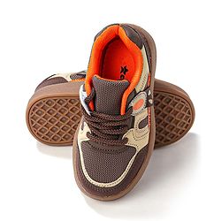 Cute Walk by Babyhug Sports Shoes With Lace Ups Closure - Brown