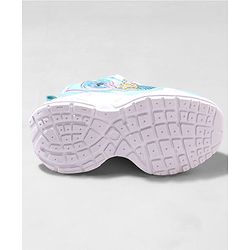 Cute Walk by Babyhug Slip On Sports Shoes with Mermaid Applique - Sea Green