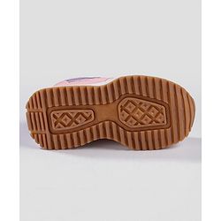 Cute Walk by Babyhug Sports Shoes with Velcro Closure & Logo Applique - Pink