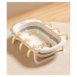 Babyhug Foldable Bath Tub - Grey