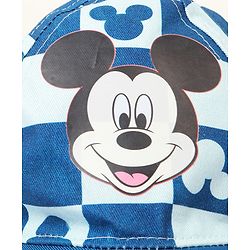 Babyoye Disney 100% Cotton Summer Cap With Mickey Mouse Family Graphics Light Blue - Circumference 48 cm