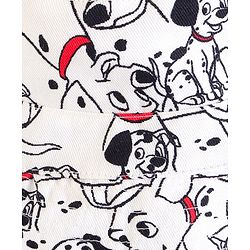 Babyhug Disney Cotton Woven Summer Cap With 101 Dalmatians Print White - Diameter 15 cm