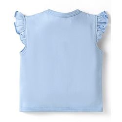 Babyhug Disney Interlock Knit Sleeveless Jhablas With Winnie The Pooh Print Pack Of 3 - Pink Blue & White