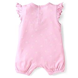 Babyhug Disney Interlock Knit Frill Sleeves Onesies With Winnie The Pooh Graphics Pack Of 3 - Blue Pink & White