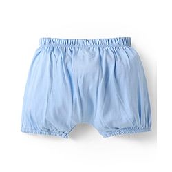 Babyhug Disney Single Jersey Knit Bloomers With Winnie The Pooh Print Pack Of 3 - Pink Blue & White