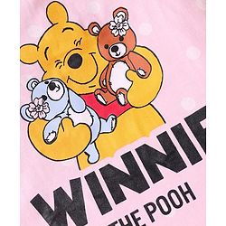 Babyhug Disney Single Jersey Knit Sleeveless T-Shirts With Winnie The Pooh Graphics Pack Of 3 - Pink & Light Blue