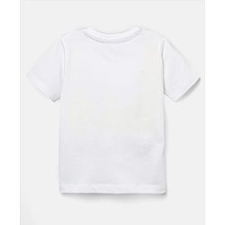 Babyhug Cotton Knit Half Sleeves T-Shirts with Sea Life Print & Stripes Pack of 3 - White
