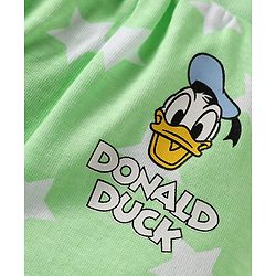 Babyhug Disney Interlock Knit Mid Thigh Trunk With Mickey & Family Graphics Pack Of 3 - Light Blue Light Green & Blue