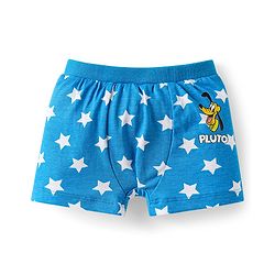 Babyhug Disney Interlock Knit Mid Thigh Trunk With Mickey & Family Graphics Pack Of 3 - Light Blue Light Green & Blue