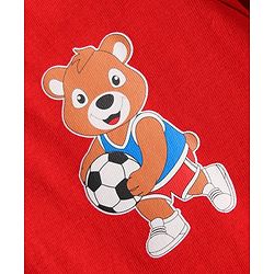 Babyhug Cotton Knit Half Sleeves T-Shirts with Stripes & Sports Theme Print Pack of 5 - Multicolor